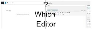 which editor to use